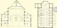 An illustration from Der Kirchenbau des Protestantismus von der Reformation bis zur Gegenwart, hrsg. von der Vereinigung Berliner Architekten (1893)