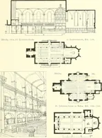 An illustration from Der Kirchenbau des Protestantismus von der Reformation bis zur Gegenwart, hrsg. von der Vereinigung Berliner Architekten (1893)