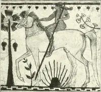 An illustration from Der Orient und die frühgriechische Kunst (1912)