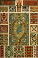 An illustration from Der Ornamentenschatz; ein Musterbuch stilvoller Ornamente aus allen Kunstepochen (1887)