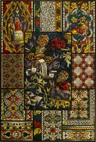 An illustration from Der Ornamentenschatz; ein Musterbuch stilvoller Ornamente aus allen Kunstepochen (1887)