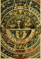 An illustration from Der Ornamentenschatz; ein Musterbuch stilvoller Ornamente aus allen Kunstepochen (1887)