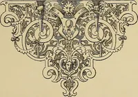 An illustration from Der Ornamentenschatz; ein Musterbuch stilvoller Ornamente aus allen Kunstepochen (1887)