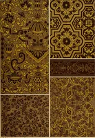An illustration from Der Ornamentenschatz; ein Musterbuch stilvoller Ornamente aus allen Kunstepochen (1887)