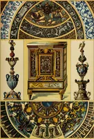 An illustration from Der Ornamentenschatz; ein Musterbuch stilvoller Ornamente aus allen Kunstepochen (1887)