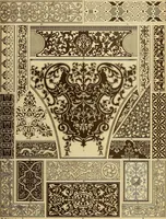 An illustration from Der Ornamentenschatz; ein Musterbuch stilvoller Ornamente aus allen Kunstepochen (1887)