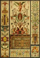 An illustration from Der Ornamentenschatz; ein Musterbuch stilvoller Ornamente aus allen Kunstepochen (1887)
