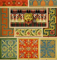 An illustration from Der Ornamentenschatz; ein Musterbuch stilvoller Ornamente aus allen Kunstepochen (1887)