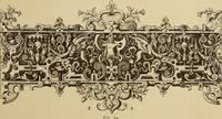 An illustration from Der Ornamentenschatz; ein Musterbuch stilvoller Ornamente aus allen Kunstepochen (1887)