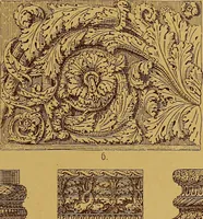 An illustration from Der Ornamentenschatz; ein Musterbuch stilvoller Ornamente aus allen Kunstepochen (1887)