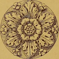 An illustration from Der Ornamentenschatz; ein Musterbuch stilvoller Ornamente aus allen Kunstepochen (1887)