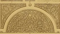 An illustration from Der Ornamentenschatz; ein Musterbuch stilvoller Ornamente aus allen Kunstepochen (1887)