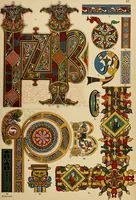 An illustration from Der Ornamentenschatz; ein Musterbuch stilvoller Ornamente aus allen Kunstepochen (1887)