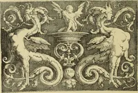 An illustration from Der Ornamentstich der deutschen Frührenaissance : nach seinem sachlichen Inhalt (1888)