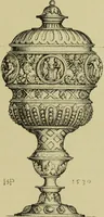An illustration from Der Ornamentstich der deutschen Frührenaissance : nach seinem sachlichen Inhalt (1888)