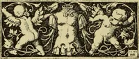 An illustration from Der Ornamentstich der deutschen Frührenaissance : nach seinem sachlichen Inhalt (1888)