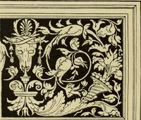 An illustration from Der Ornamentstich der deutschen Frührenaissance : nach seinem sachlichen Inhalt (1888)