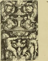 An illustration from Der Ornamentstich der deutschen Frührenaissance : nach seinem sachlichen Inhalt (1888)