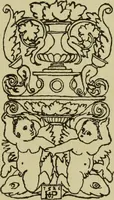 An illustration from Der Ornamentstich der deutschen Frührenaissance : nach seinem sachlichen Inhalt (1888)