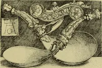 An illustration from Der Ornamentstich der deutschen Frührenaissance : nach seinem sachlichen Inhalt (1888)