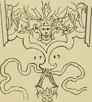 An illustration from Der Ornamentstich der deutschen Frührenaissance : nach seinem sachlichen Inhalt (1888)