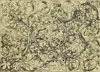 An illustration from Der Ornamentstich der deutschen Frührenaissance : nach seinem sachlichen Inhalt (1888)