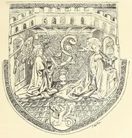 An illustration from Der Paramentenschatz im historischen Museum zu Bern in Wort und Bild : im Auftrage der Aufsichtskommission des Museums (1895)