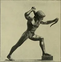 An illustration from Der schoene Mensch im Altertum; eine Geschichte des Koerperideals bei Aegyptern, Orientalen u. Griechen (1912)