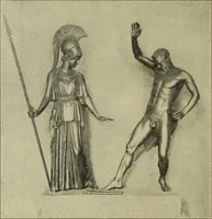 An illustration from Der schoene Mensch im Altertum; eine Geschichte des Koerperideals bei Aegyptern, Orientalen u. Griechen (1912)