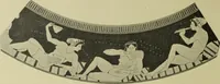 An illustration from Der schoene Mensch im Altertum; eine Geschichte des Koerperideals bei Aegyptern, Orientalen u. Griechen (1912)