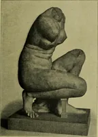 An illustration from Der schoene Mensch im Altertum; eine Geschichte des Koerperideals bei Aegyptern, Orientalen u. Griechen (1912)