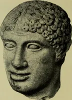 An illustration from Der schoene Mensch im Altertum; eine Geschichte des Koerperideals bei Aegyptern, Orientalen u. Griechen (1912)
