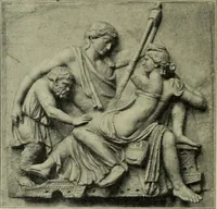 An illustration from Der schoene Mensch im Altertum; eine Geschichte des Koerperideals bei Aegyptern, Orientalen u. Griechen (1912)