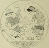 Picture 200 of 212 from Der schoene Mensch im Altertum; eine Geschichte des Koerperideals bei Aegyptern, Orientalen u. Griechen (1912), leaf 352