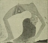 An illustration from Der schoene Mensch im Altertum; eine Geschichte des Koerperideals bei Aegyptern, Orientalen u. Griechen (1912)