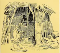 An illustration from Der schwarze Dekameron, belege und aktenstücke über liebe (1910)