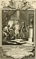 An illustration from Der sogenannte Sinn-lehr-und Geist-volle ... Todentanz : anietzo mit einigen einfältig, doch gut gemeynten Reimen und Versen versehen (1767)