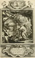 An illustration from Der sogenannte Sinn-lehr-und Geist-volle ... Todentanz : anietzo mit einigen einfältig, doch gut gemeynten Reimen und Versen versehen (1767)