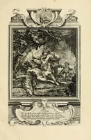 An illustration from Der sogenannte Sinn-lehr-und Geist-volle ... Todentanz : anietzo mit einigen einfältig, doch gut gemeynten Reimen und Versen versehen (1767)