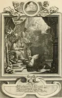 An illustration from Der sogenannte Sinn-lehr-und Geist-volle ... Todentanz : anietzo mit einigen einfältig, doch gut gemeynten Reimen und Versen versehen (1767)
