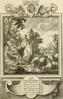 An illustration from Der sogenannte Sinn-lehr-und Geist-volle ... Todentanz : anietzo mit einigen einfältig, doch gut gemeynten Reimen und Versen versehen (1767)
