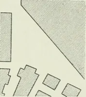 An illustration from Der Städte-Bau nach seinen künstlerischen Grundsätzen. Ein Beitrag zur Lösung moderner Fragen der Architektur und monumentalen Plastik unter besonderer Beziehung auf Wien (1901)