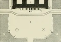 An illustration from Der Städte-Bau nach seinen künstlerischen Grundsätzen. Ein Beitrag zur Lösung moderner Fragen der Architektur und monumentalen Plastik unter besonderer Beziehung auf Wien (1901)