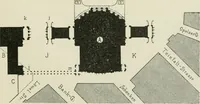 An illustration from Der Städte-Bau nach seinen künstlerischen Grundsätzen. Ein Beitrag zur Lösung moderner Fragen der Architektur und monumentalen Plastik unter besonderer Beziehung auf Wien (1901)