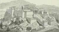 An illustration from Der Städte-Bau nach seinen künstlerischen Grundsätzen. Ein Beitrag zur Lösung moderner Fragen der Architektur und monumentalen Plastik unter besonderer Beziehung auf Wien (1901)