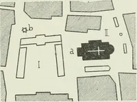 An illustration from Der Städte-Bau nach seinen künstlerischen Grundsätzen. Ein Beitrag zur Lösung moderner Fragen der Architektur und monumentalen Plastik unter besonderer Beziehung auf Wien (1901)