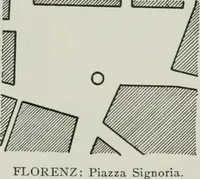 An illustration from Der Städte-Bau nach seinen künstlerischen Grundsätzen. Ein Beitrag zur Lösung moderner Fragen der Architektur und monumentalen Plastik unter besonderer Beziehung auf Wien (1901)