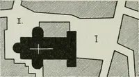 An illustration from Der Städte-Bau nach seinen künstlerischen Grundsätzen. Ein Beitrag zur Lösung moderner Fragen der Architektur und monumentalen Plastik unter besonderer Beziehung auf Wien (1901)