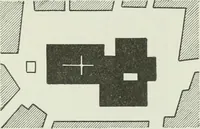 An illustration from Der Städte-Bau nach seinen künstlerischen Grundsätzen. Ein Beitrag zur Lösung moderner Fragen der Architektur und monumentalen Plastik unter besonderer Beziehung auf Wien (1901)