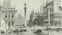 An illustration from Der Städte-Bau nach seinen künstlerischen Grundsätzen. Ein Beitrag zur Lösung moderner Fragen der Architektur und monumentalen Plastik unter besonderer Beziehung auf Wien (1901)